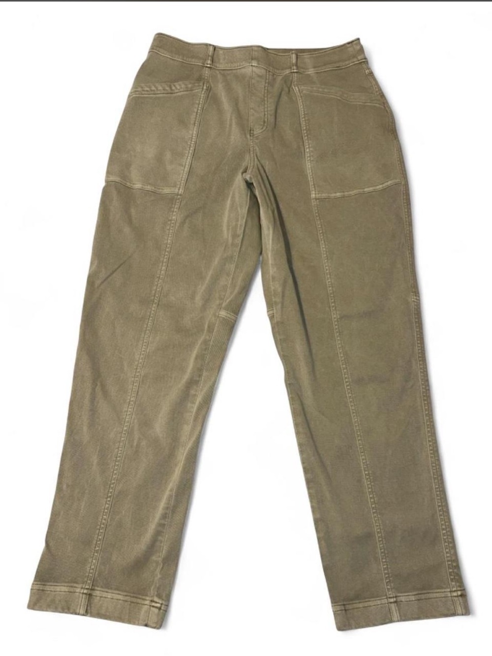 ✨ SPANX AirEssentials Olive Green Wide-Leg Cargo Pants ✨